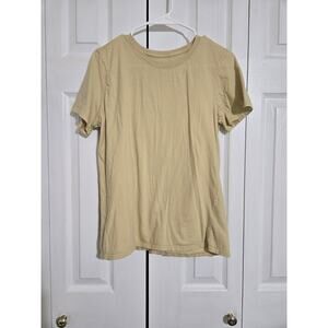 The Nike tee medium women's tan tshirt